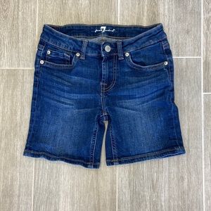 Girls 7 for all mankind shorts 10